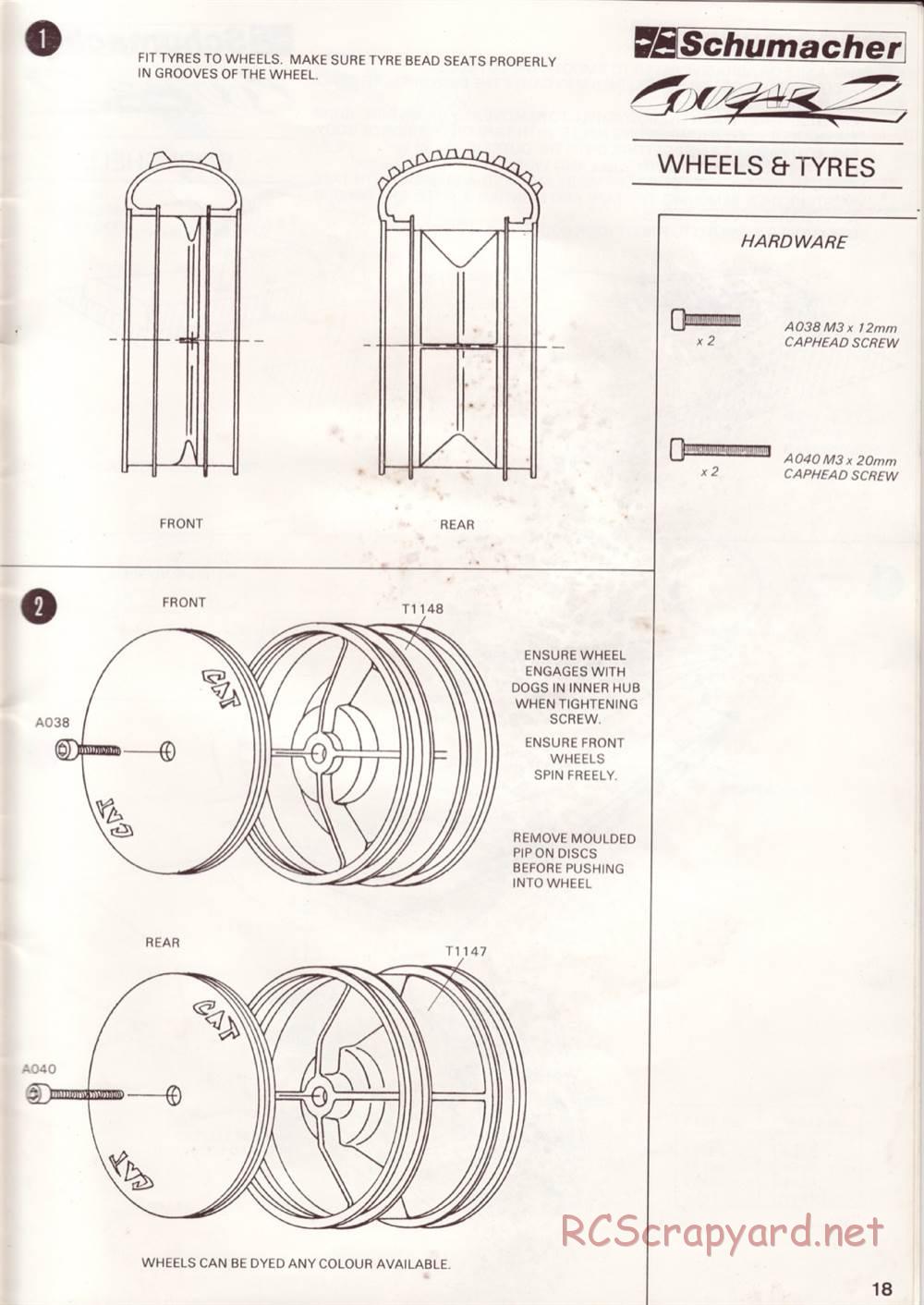 Schumacher - Cougar 2 - Manual - Page 21