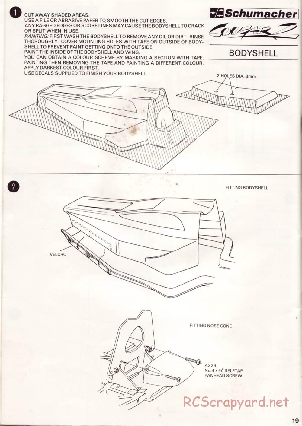Schumacher - Cougar 2 - Manual - Page 22