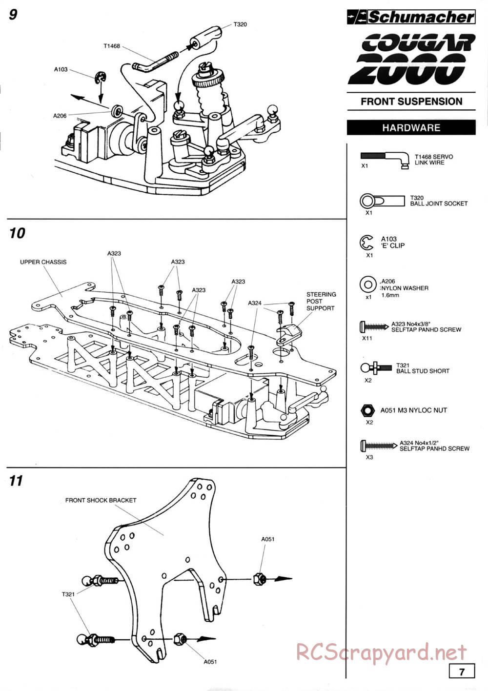 Schumacher - Cougar 2000 - Manual - Page 9