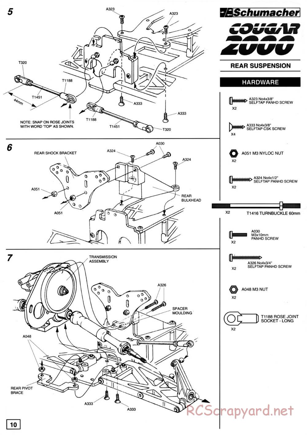 Schumacher - Cougar 2000 - Manual - Page 12