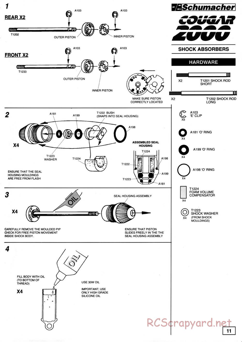 Schumacher - Cougar 2000 - Manual - Page 13