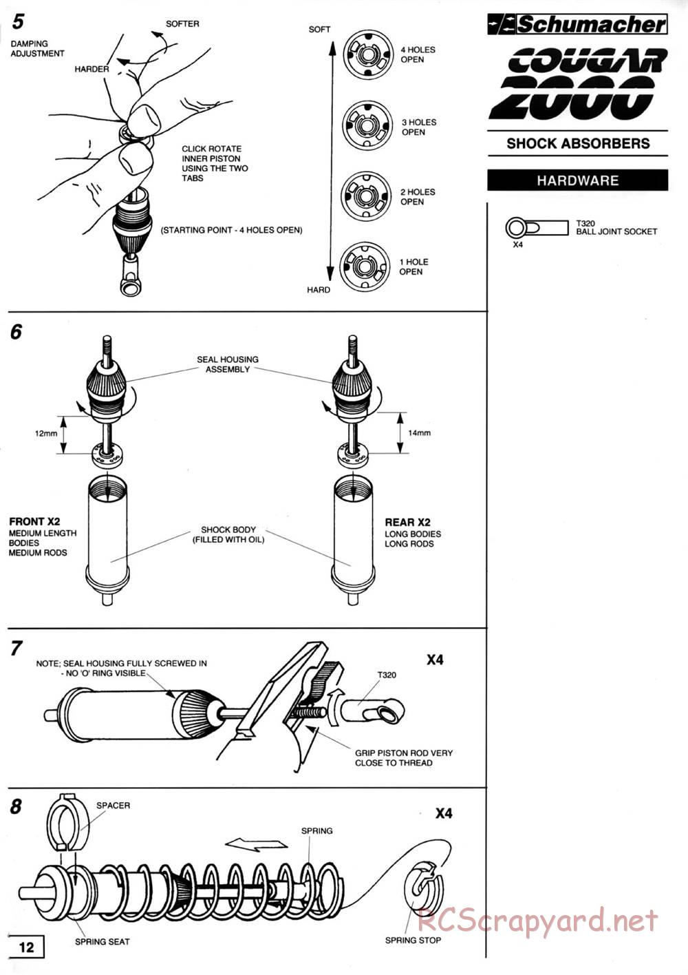 Schumacher - Cougar 2000 - Manual - Page 14