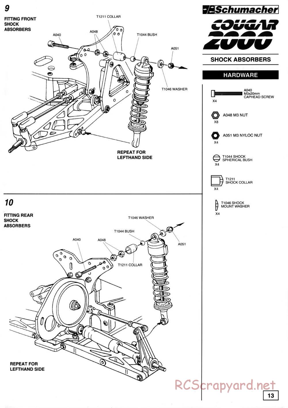 Schumacher - Cougar 2000 - Manual - Page 15