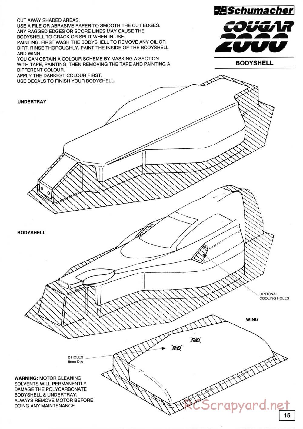 Schumacher - Cougar 2000 - Manual - Page 21