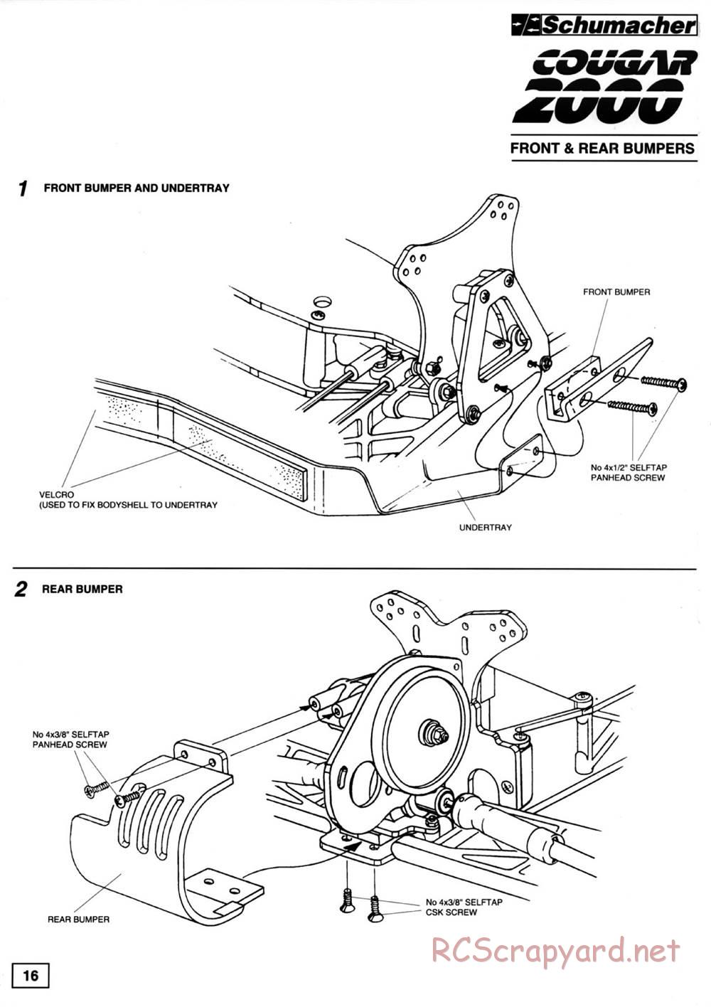 Schumacher - Cougar 2000 - Manual - Page 22