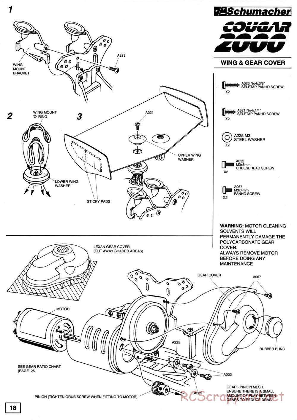 Schumacher - Cougar 2000 - Manual - Page 24