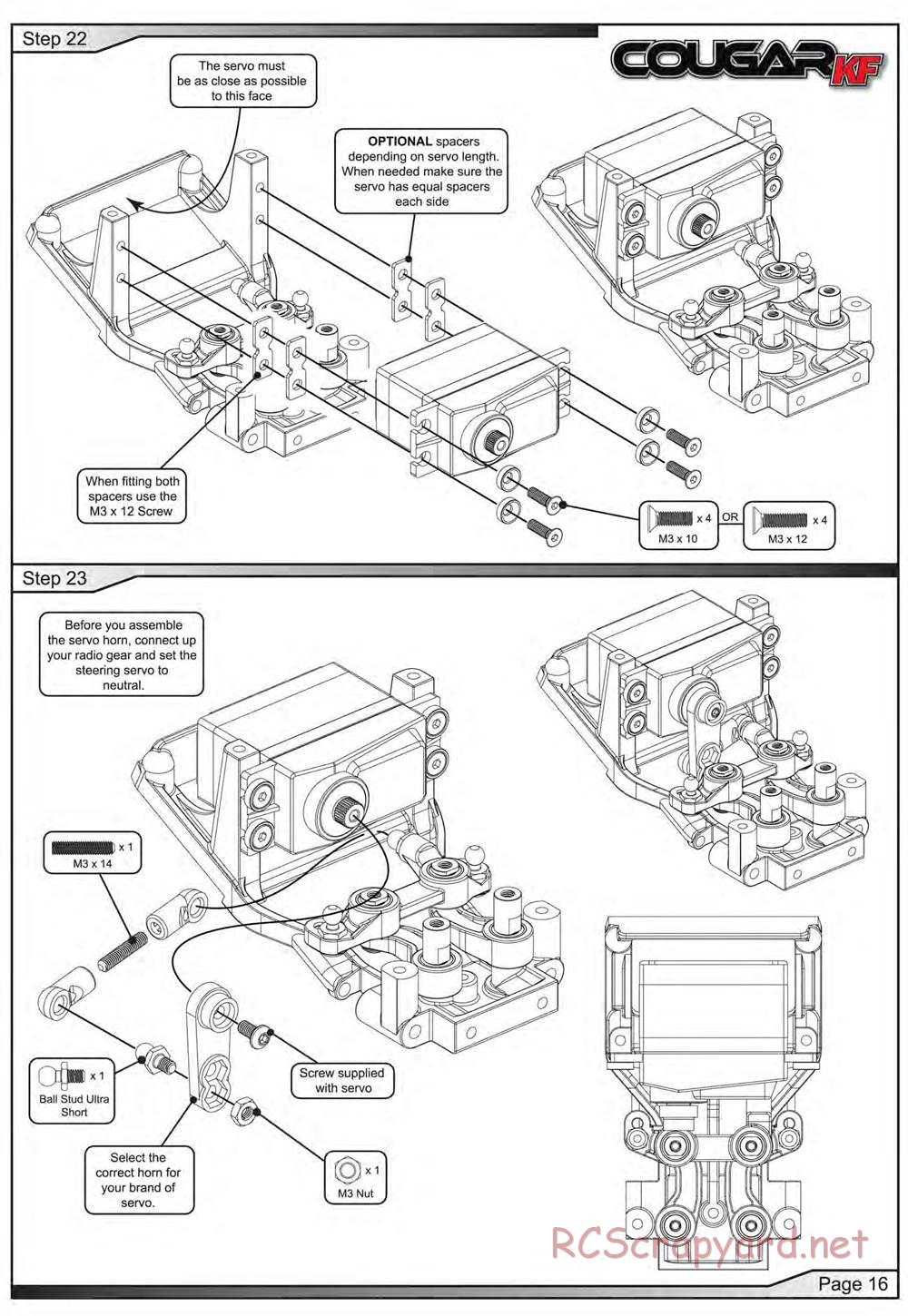 Schumacher - Cougar KF - Manual - Page 17