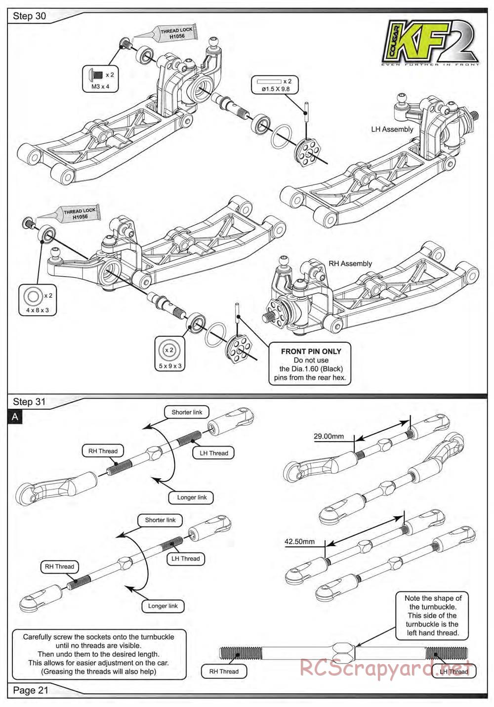 Schumacher - Cougar KF2 - Manual - Page 22