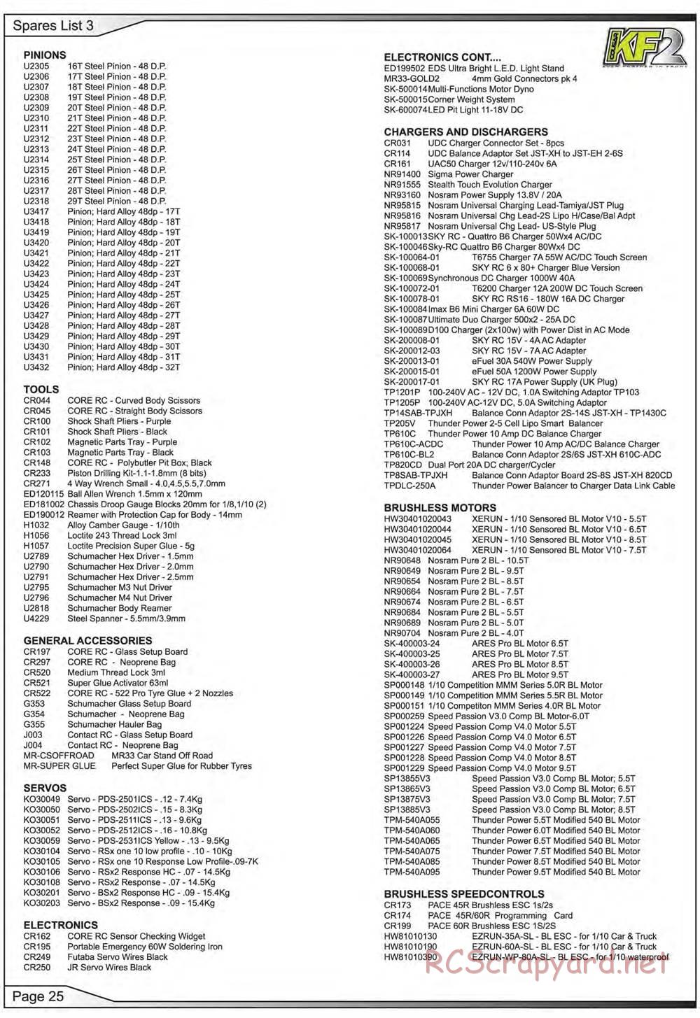 Schumacher - Cougar KF2 - Manual - Page 26