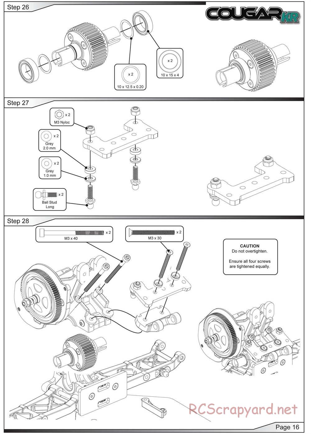 Schumacher - Cougar KR - Manual - Page 17