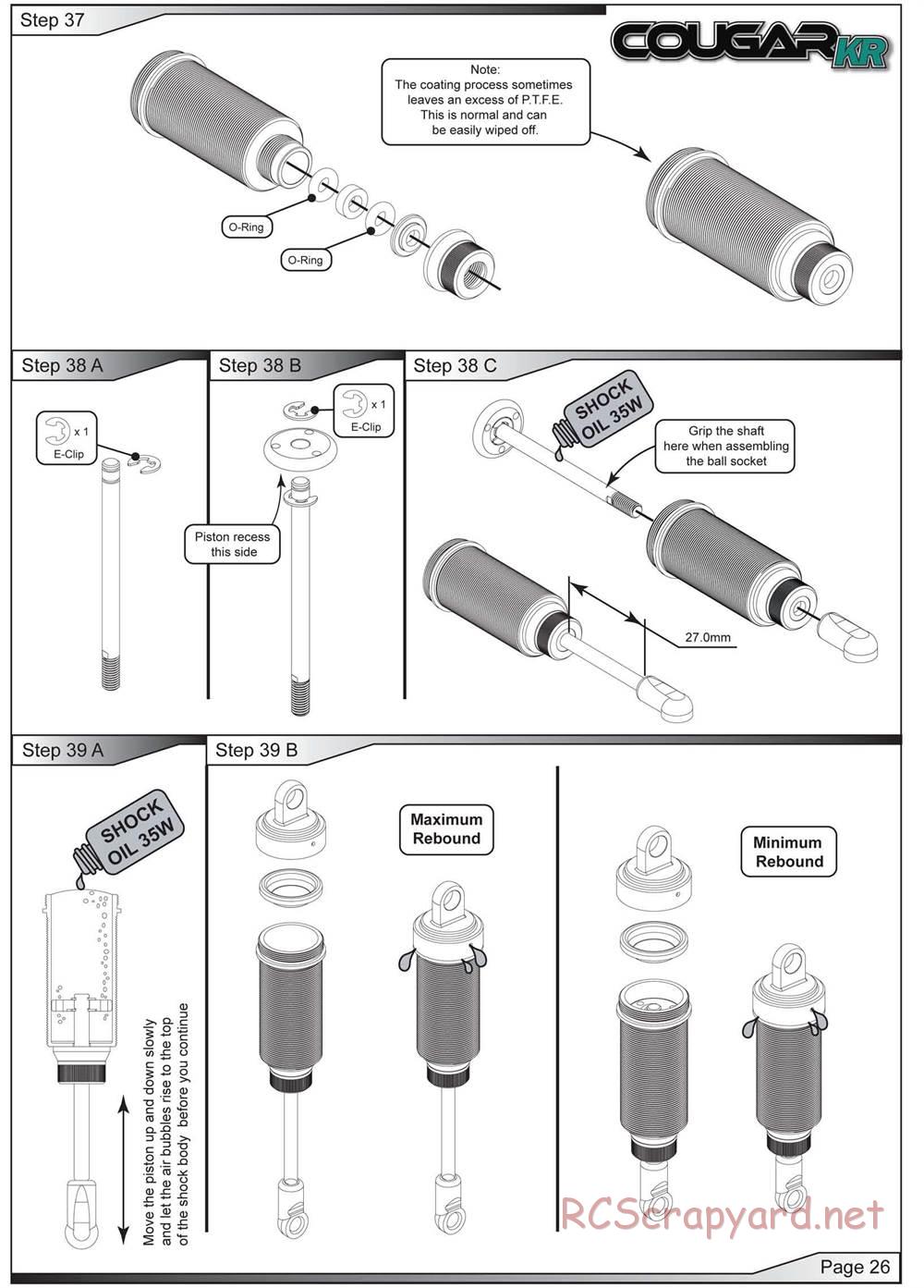 Schumacher - Cougar KR - Manual - Page 27