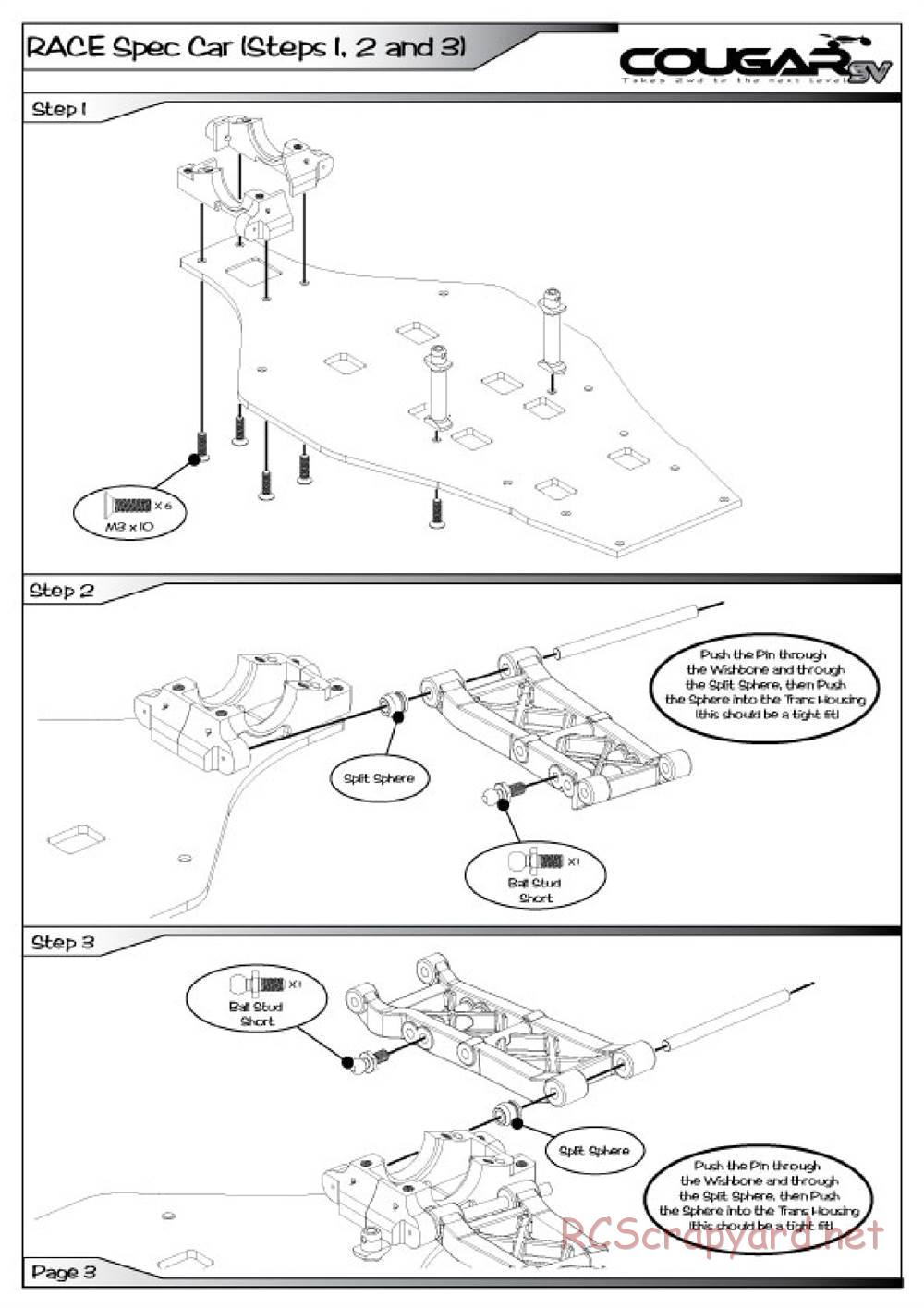 Schumacher - Cougar SV - Manual - Page 4