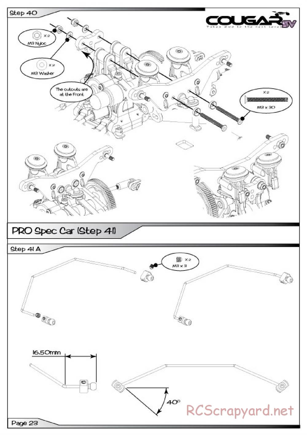 Schumacher - Cougar SV - Manual - Page 24