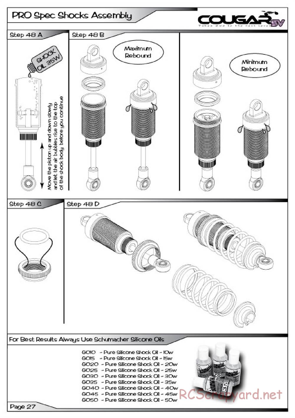 Schumacher - Cougar SV - Manual - Page 28