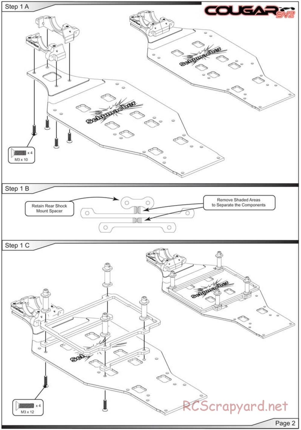 Schumacher - Cougar SV2 - Manual - Page 3