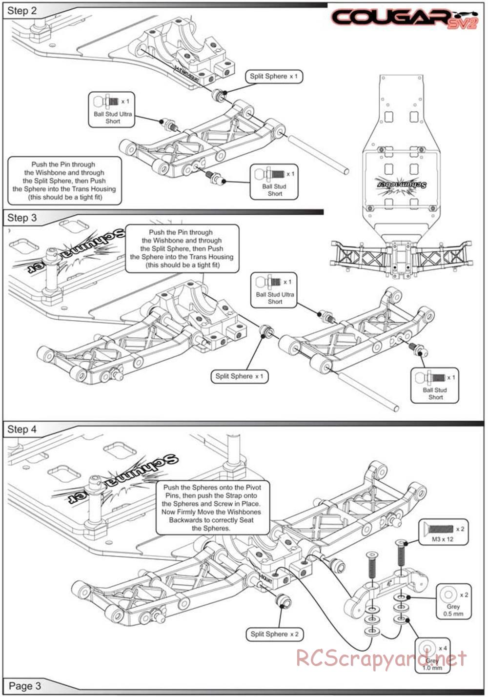 Schumacher - Cougar SV2 - Manual - Page 4