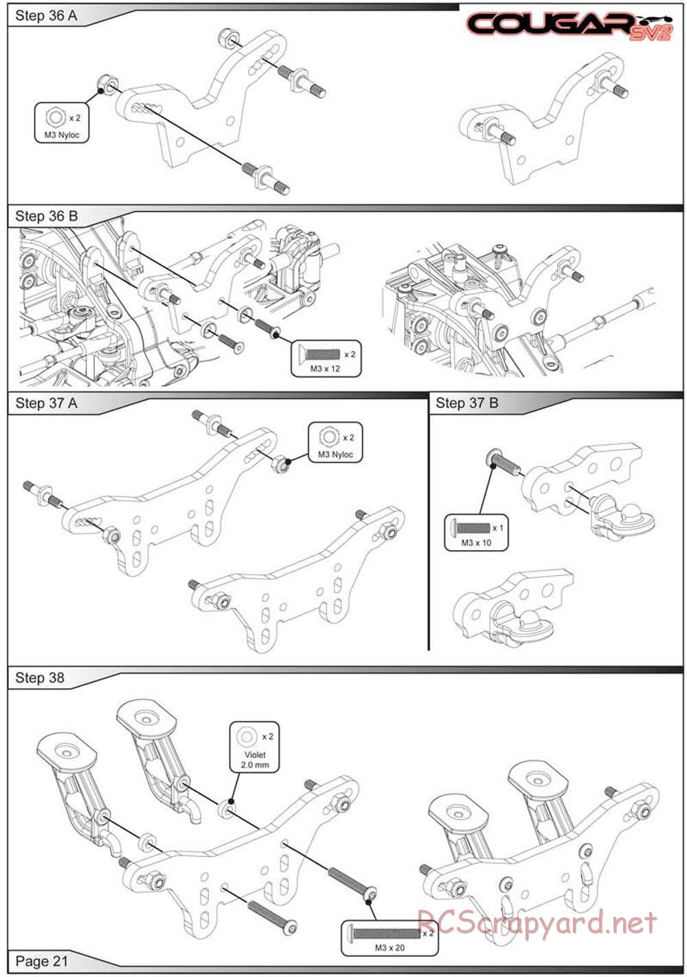Schumacher - Cougar SV2 - Manual - Page 22