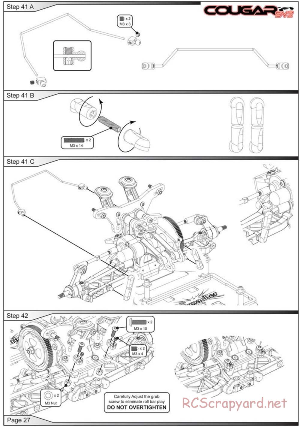 Schumacher - Cougar SV2 - Manual - Page 28