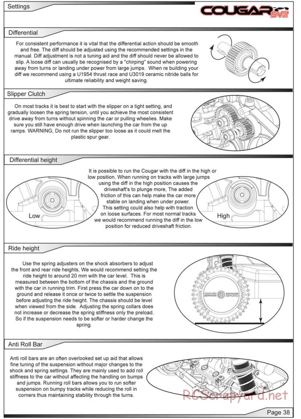 Schumacher - Cougar SV2 - Manual - Page 39