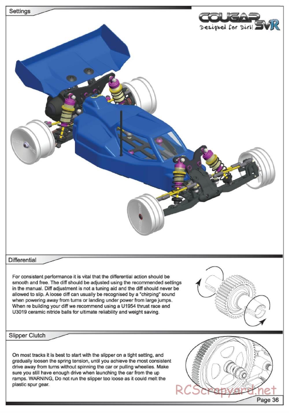 Schumacher - Cougar SVR - Manual - Page 37