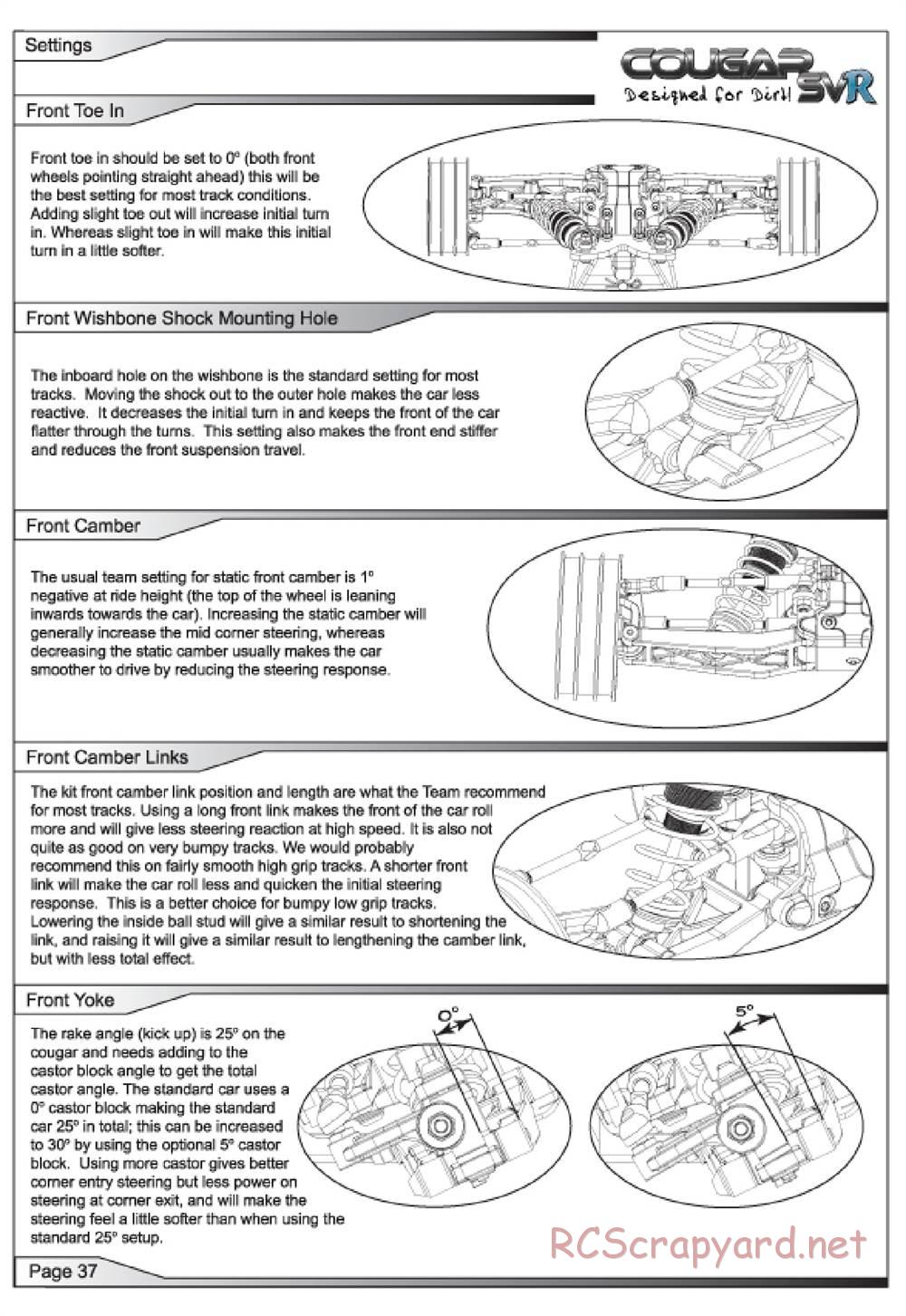 Schumacher - Cougar SVR - Manual - Page 38