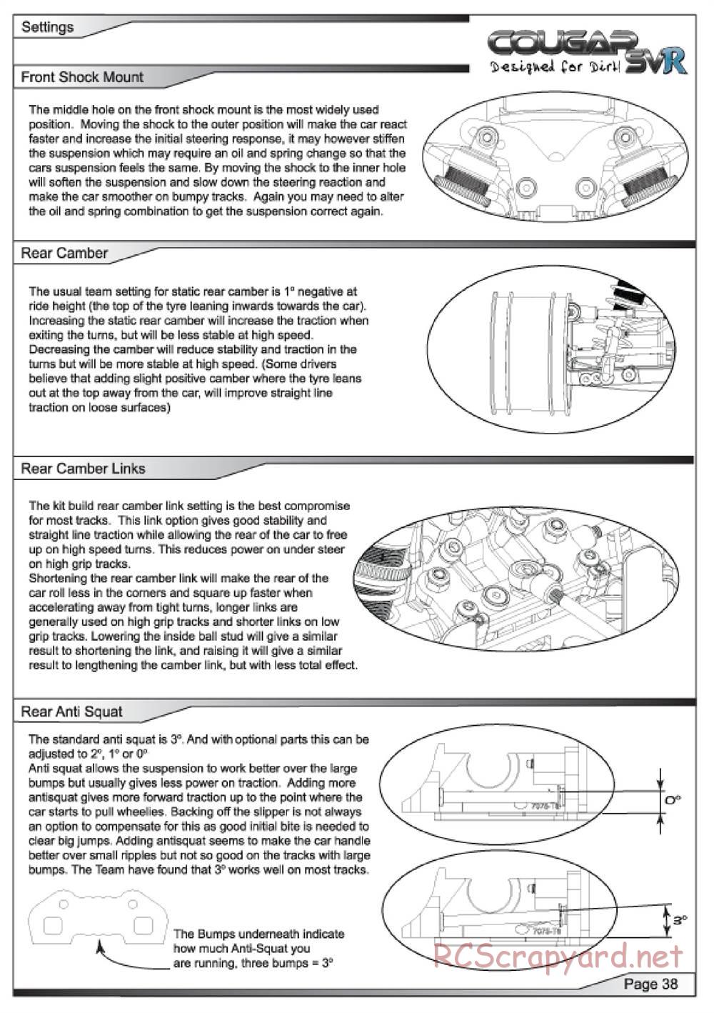 Schumacher - Cougar SVR - Manual - Page 39