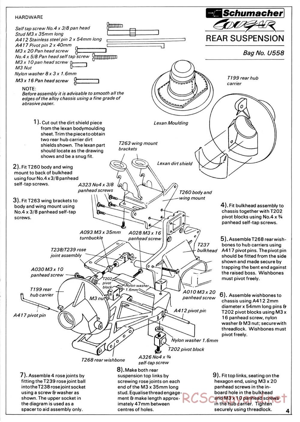 Schumacher - Cougar - Manual - Page 5