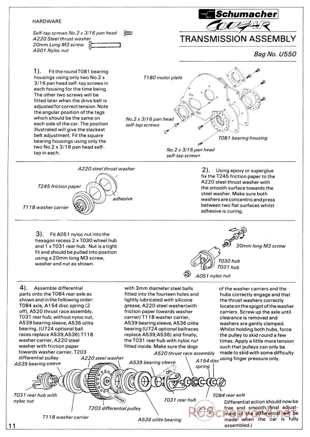 Schumacher - Cougar - Manual - Page 12