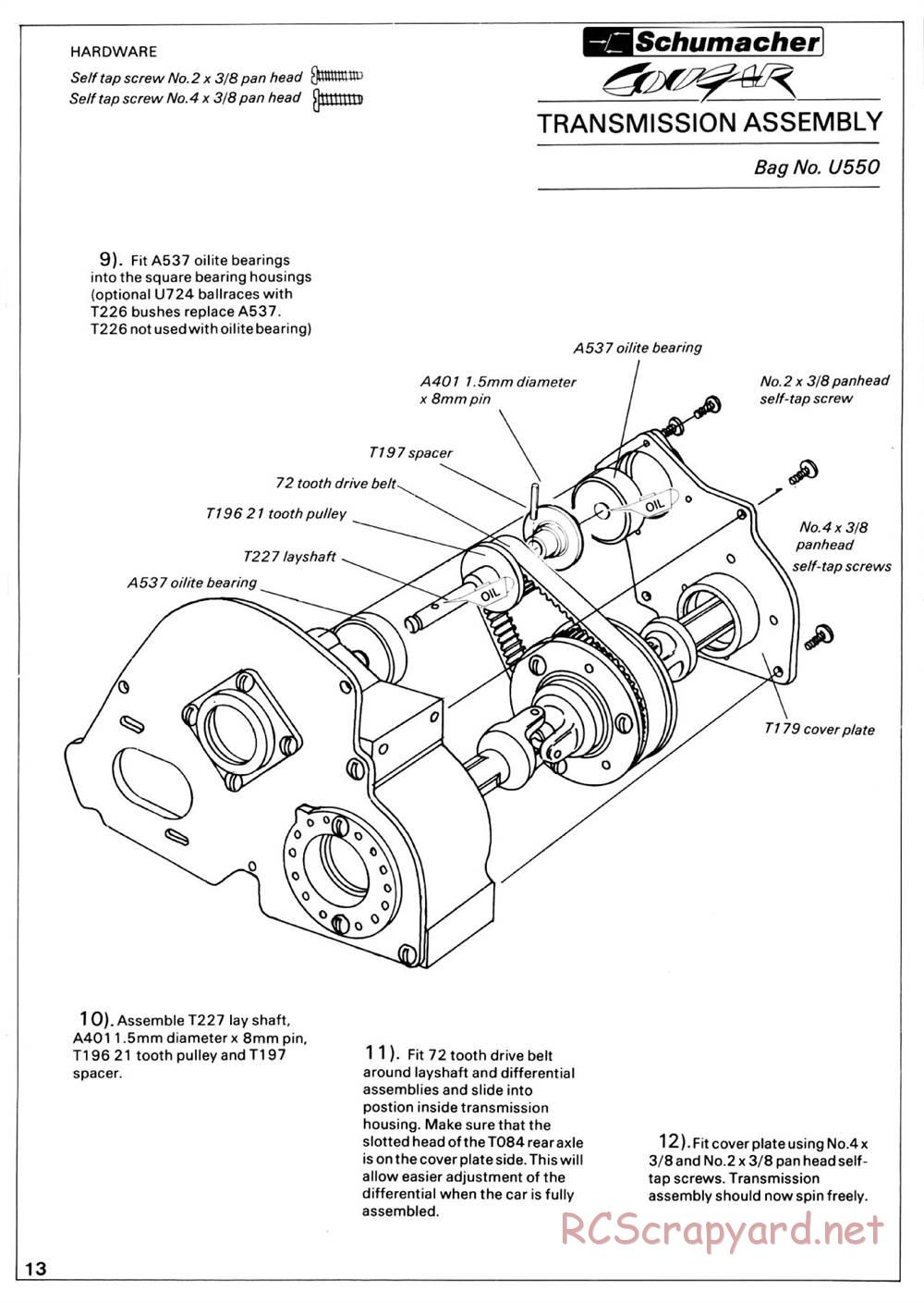 Schumacher - Cougar - Manual - Page 18