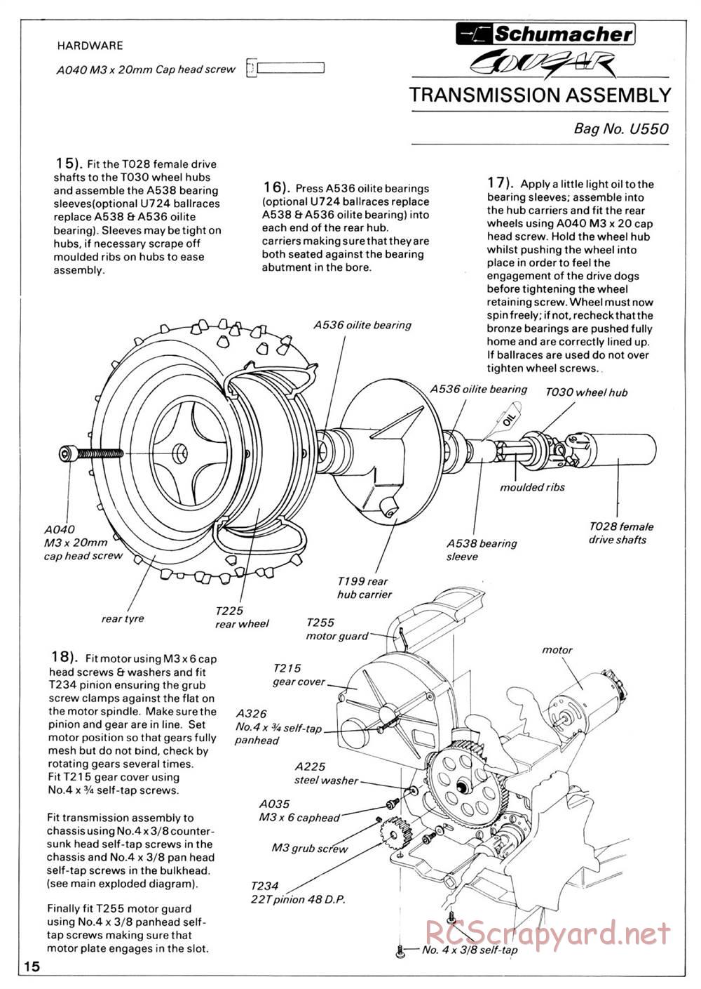 Schumacher - Cougar - Manual - Page 20