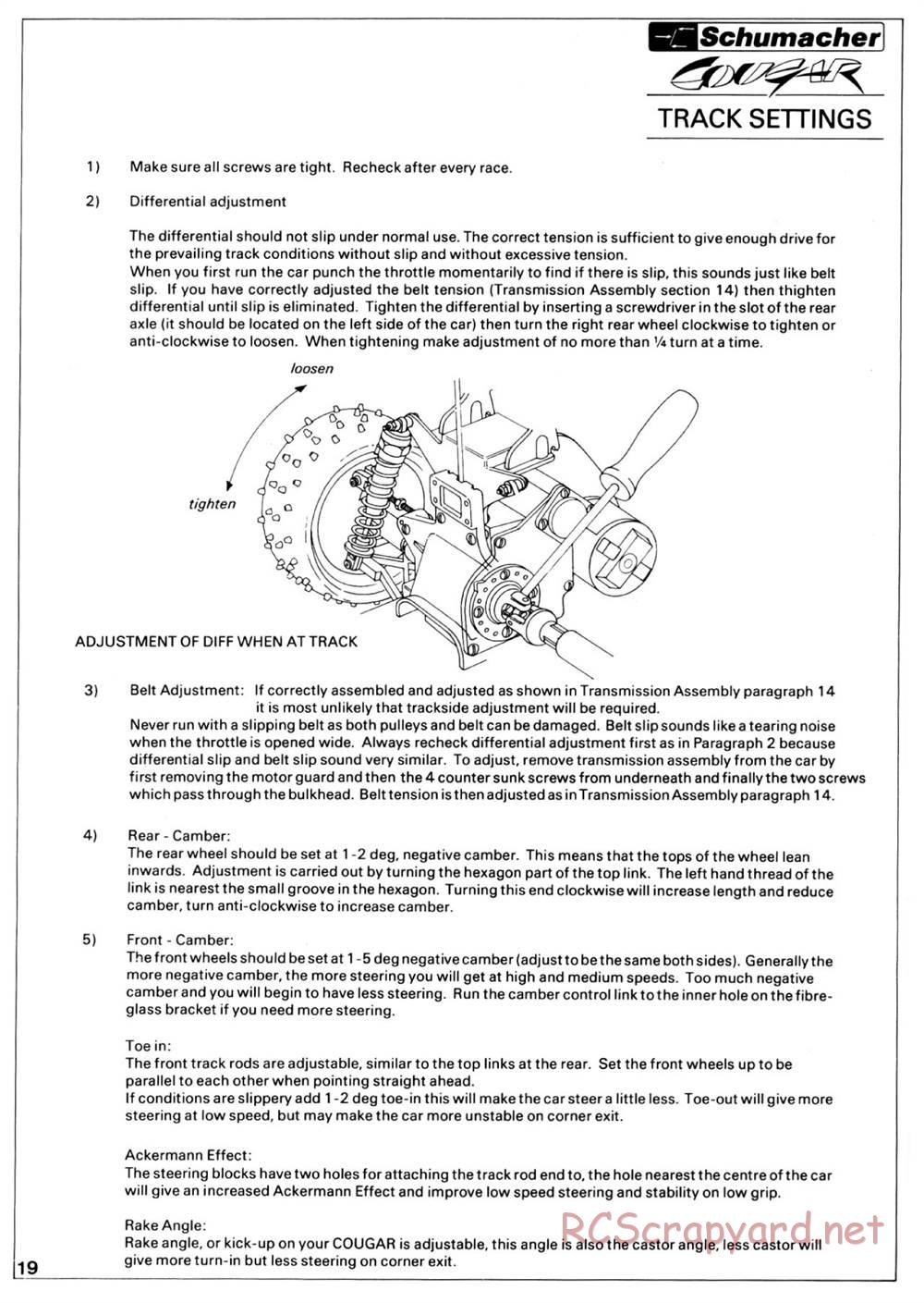 Schumacher - Cougar - Manual - Page 24