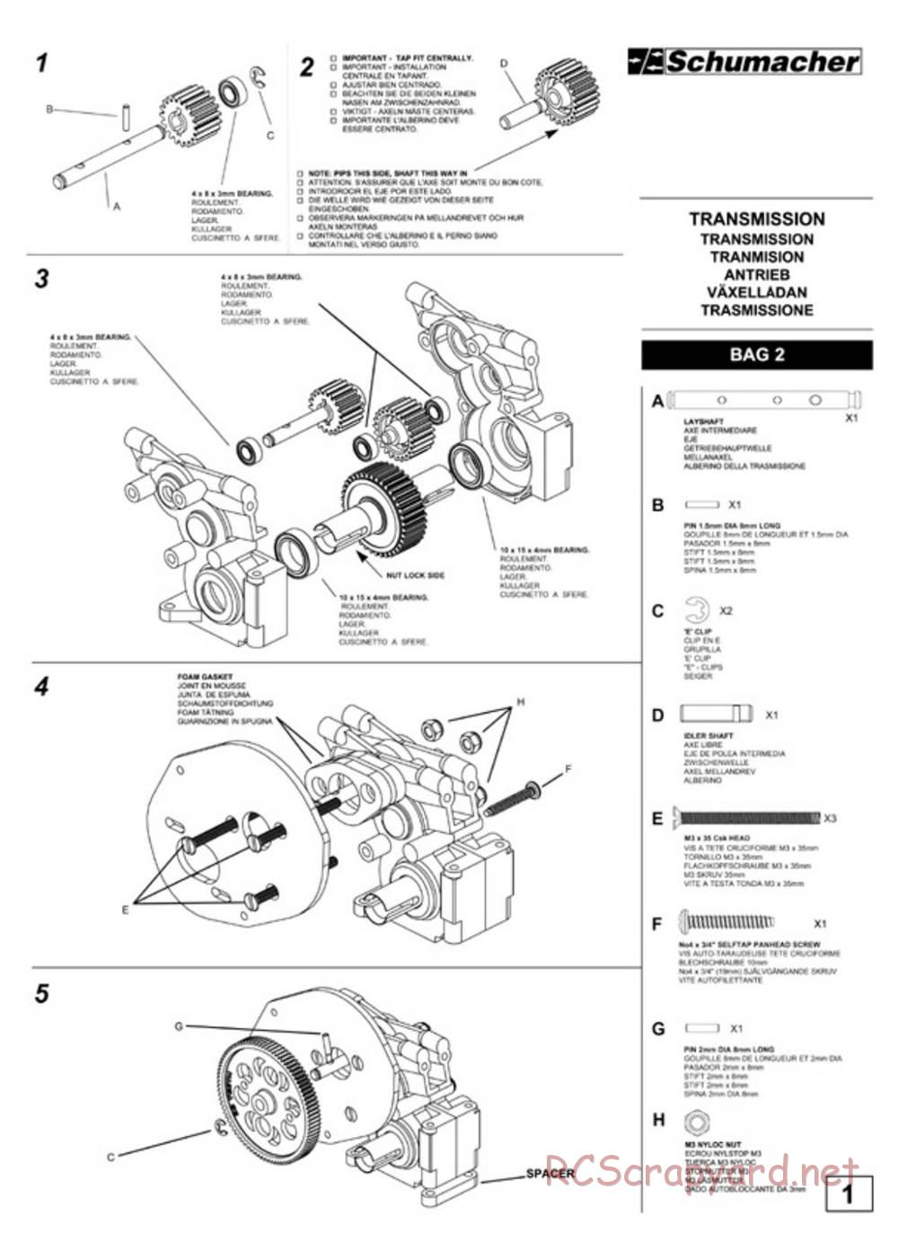 Schumacher - Fireblade Evo - Manual - Page 3