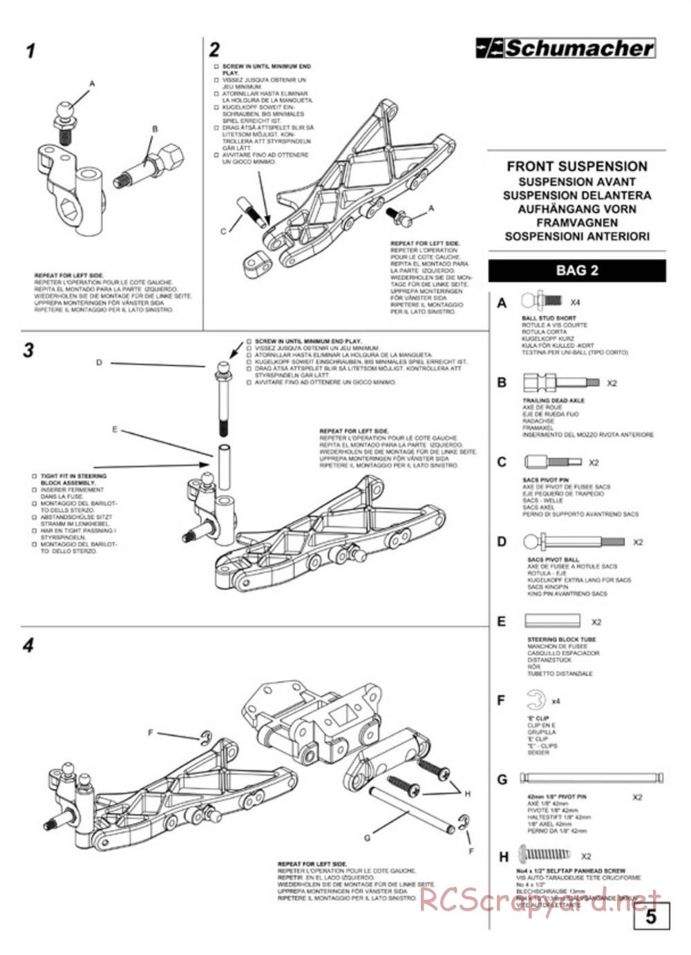 Schumacher - Fireblade Evo - Manual - Page 7