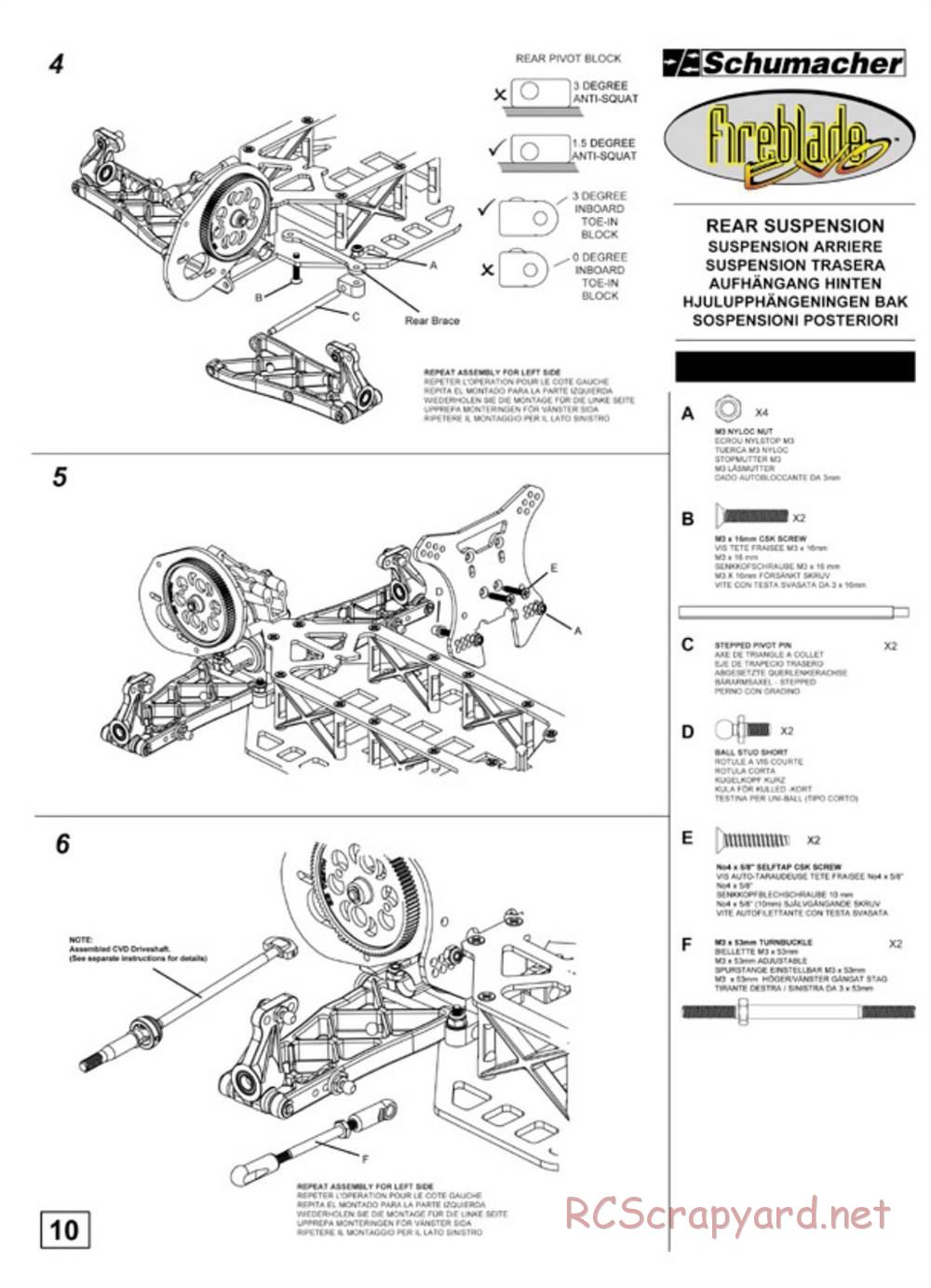 Schumacher - Fireblade Evo - Manual - Page 12