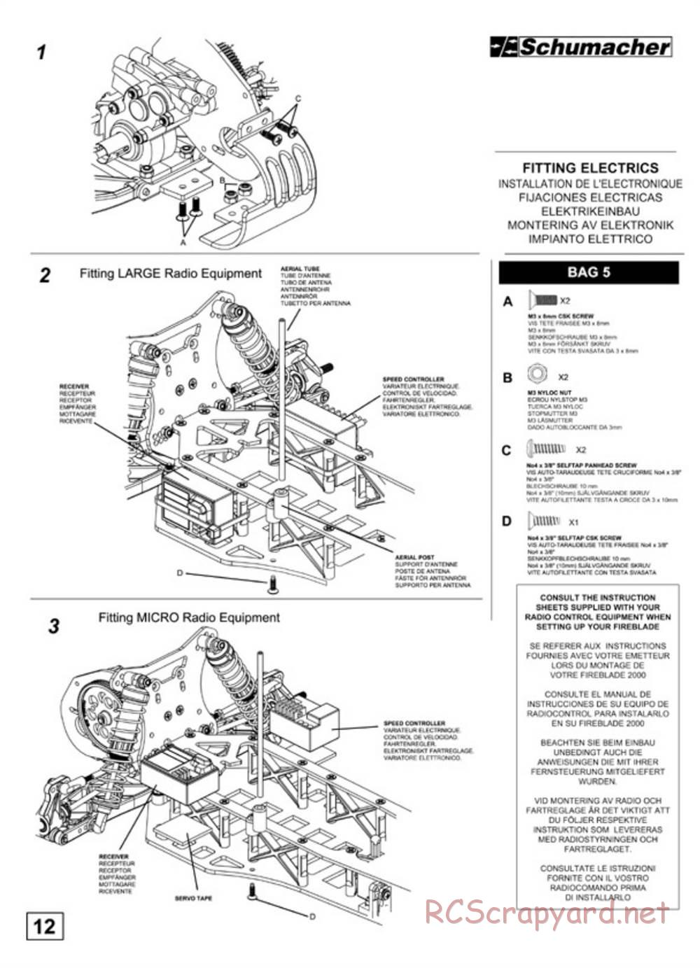 Schumacher - Fireblade Evo - Manual - Page 14