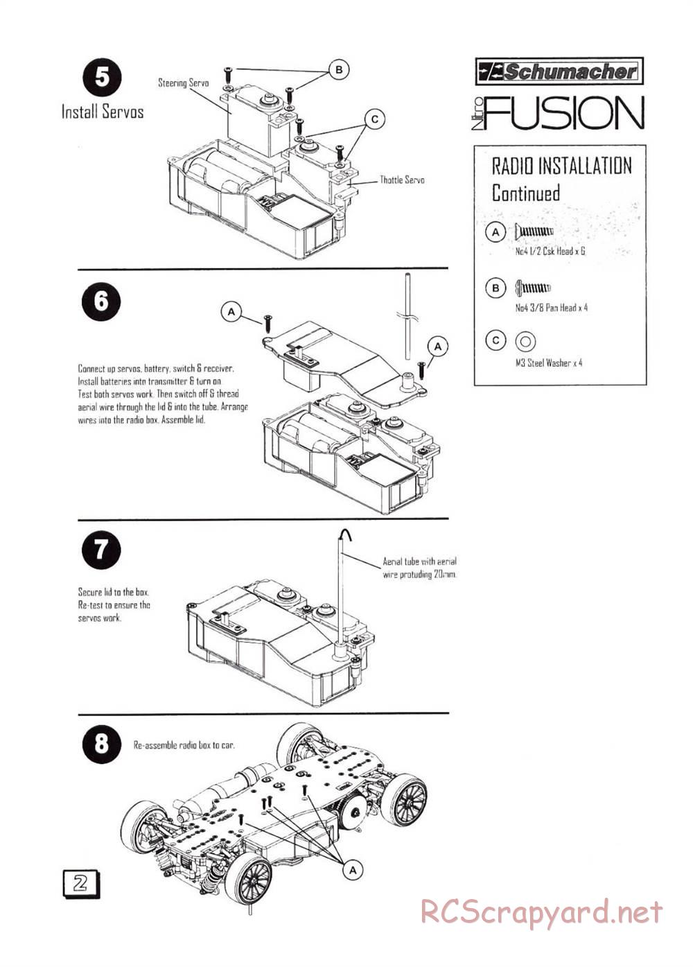 Schumacher - Fusion 21 - Manual - Page 14