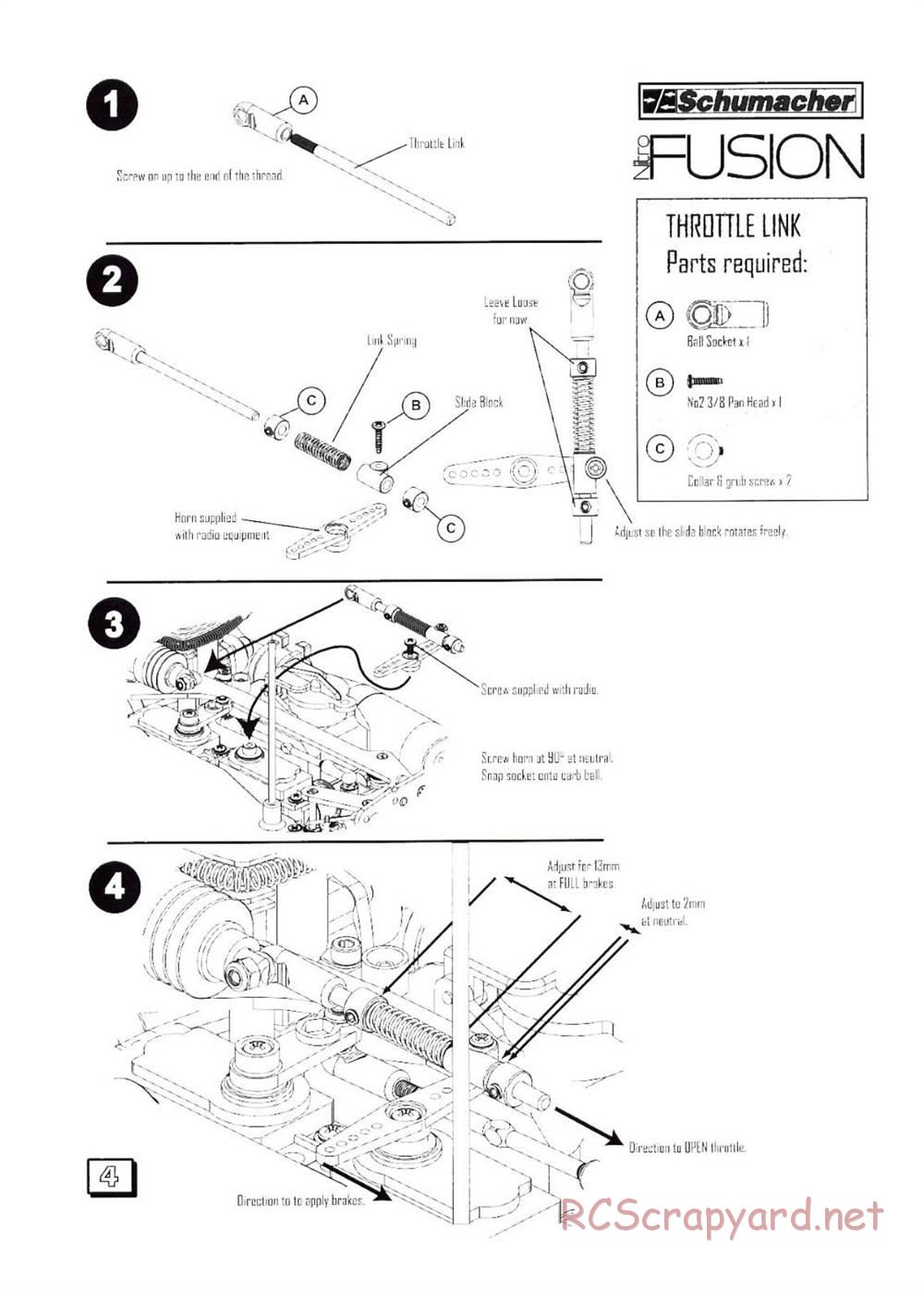 Schumacher - Fusion 21 - Manual - Page 20