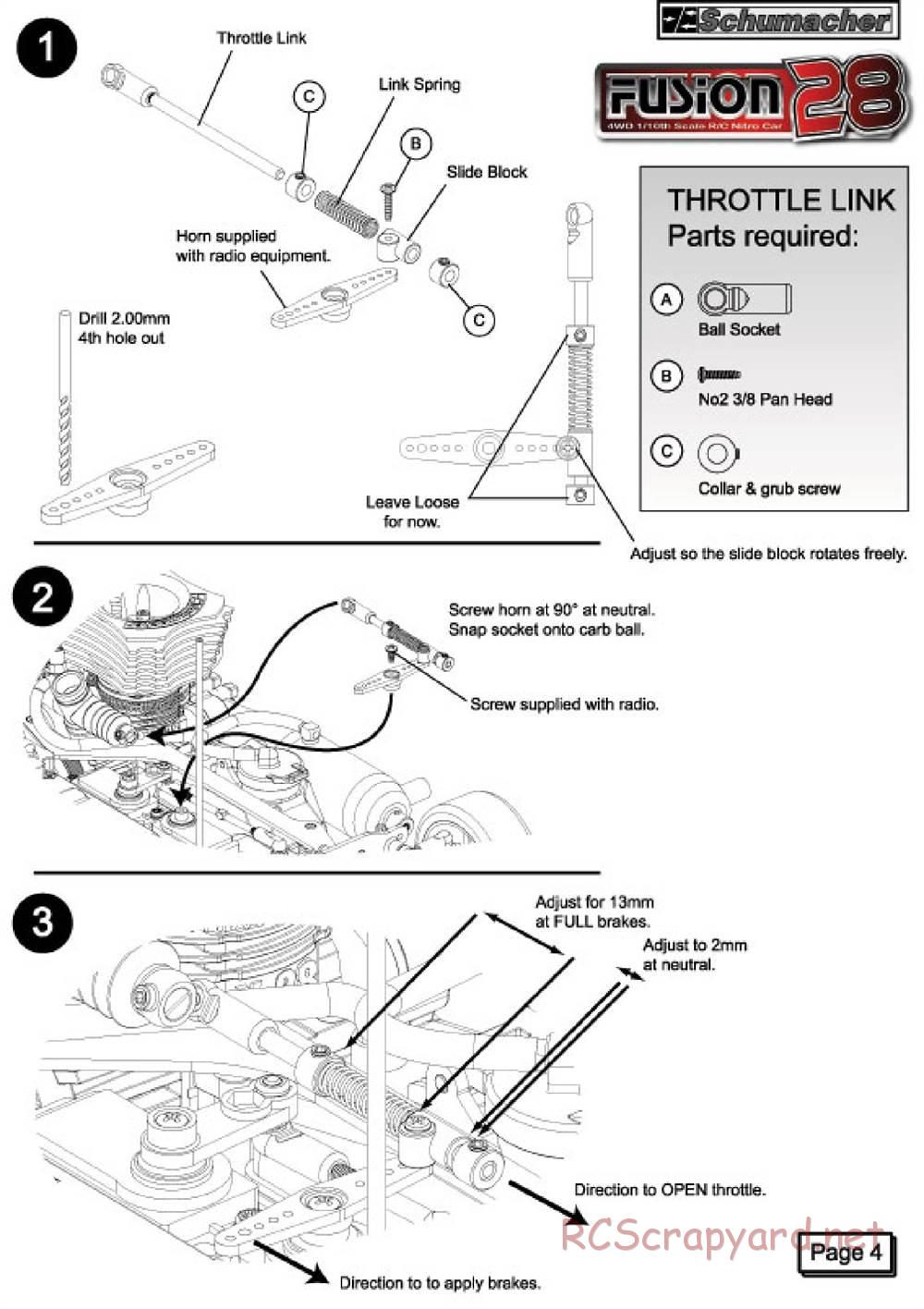 Schumacher - Fusion 28 - Manual - Page 7