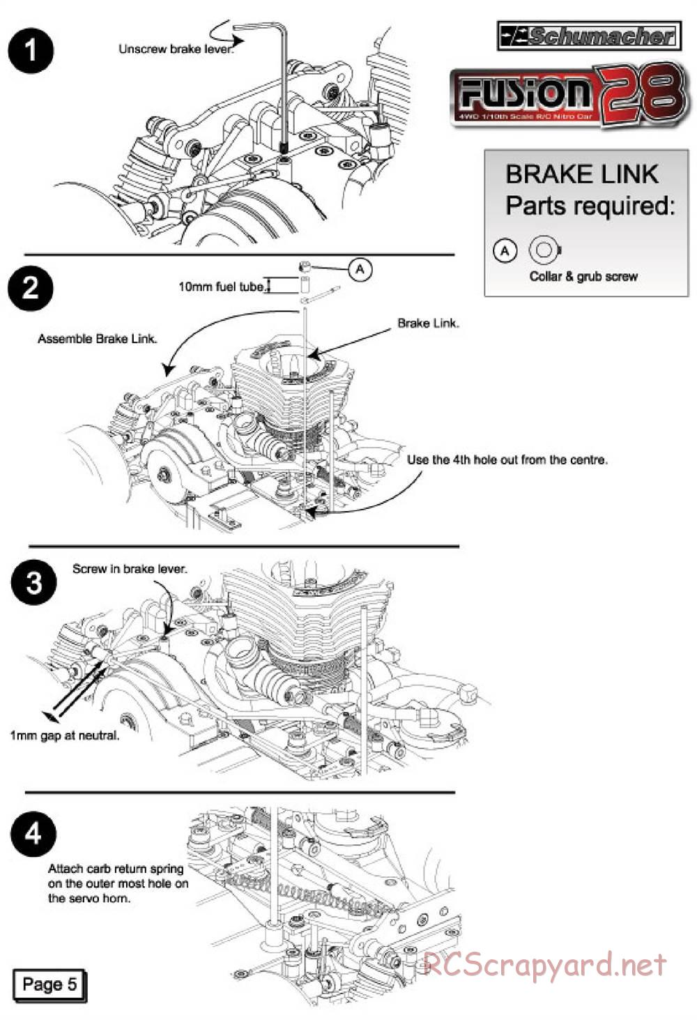 Schumacher - Fusion 28 - Manual - Page 8