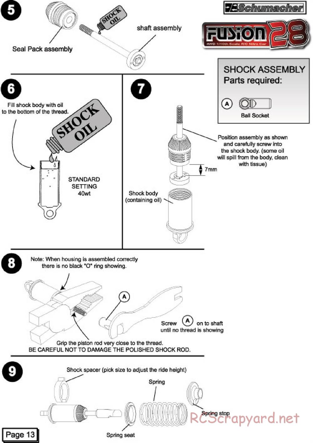 Schumacher - Fusion 28 - Manual - Page 16