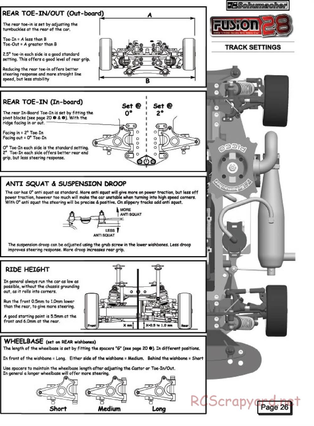 Schumacher - Fusion 28 - Manual - Page 29