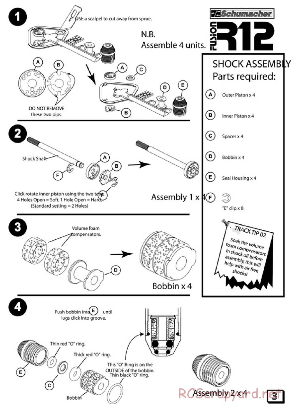 Schumacher - Fusion R12 - Manual - Page 5