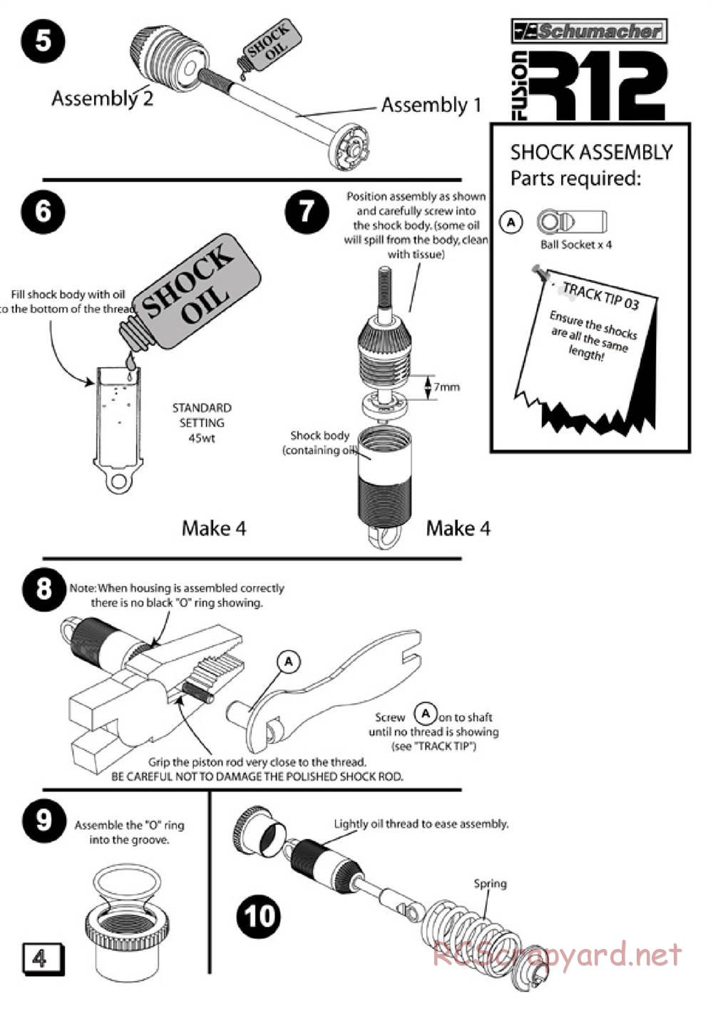 Schumacher - Fusion R12 - Manual - Page 6