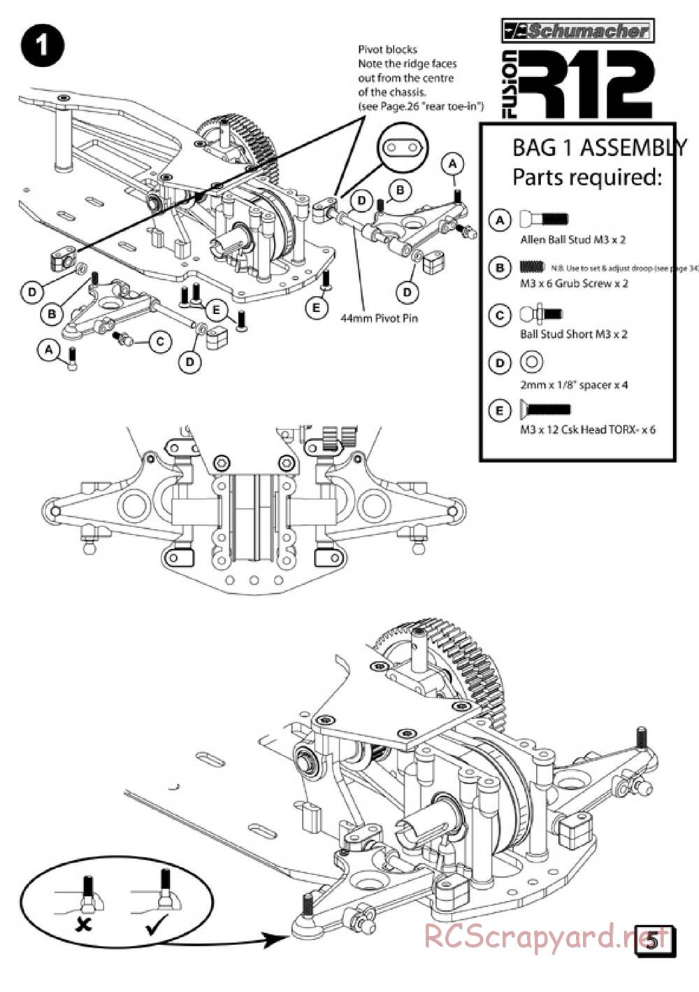 Schumacher - Fusion R12 - Manual - Page 7