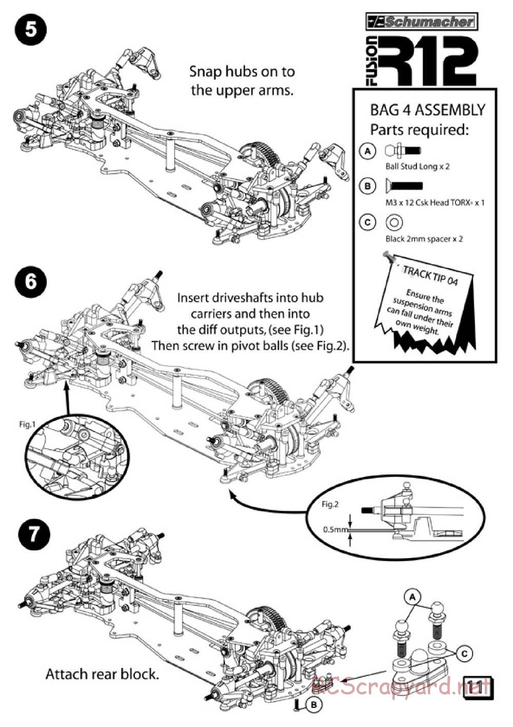 Schumacher - Fusion R12 - Manual - Page 13