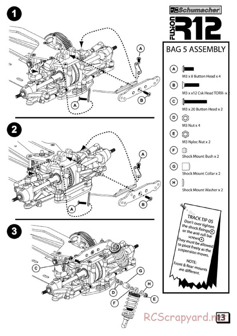 Schumacher - Fusion R12 - Manual - Page 15