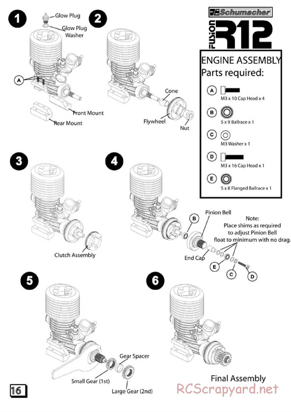 Schumacher - Fusion R12 - Manual - Page 18