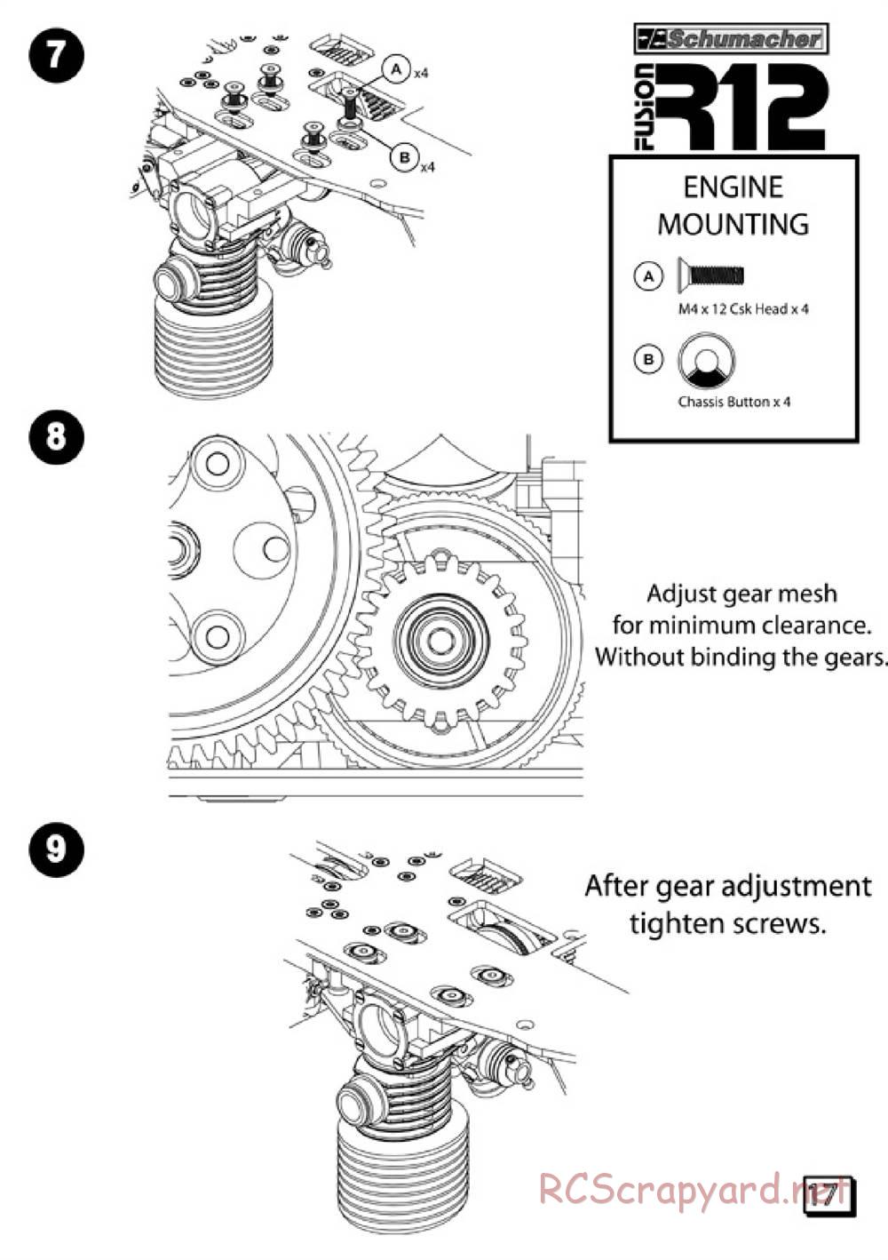 Schumacher - Fusion R12 - Manual - Page 19