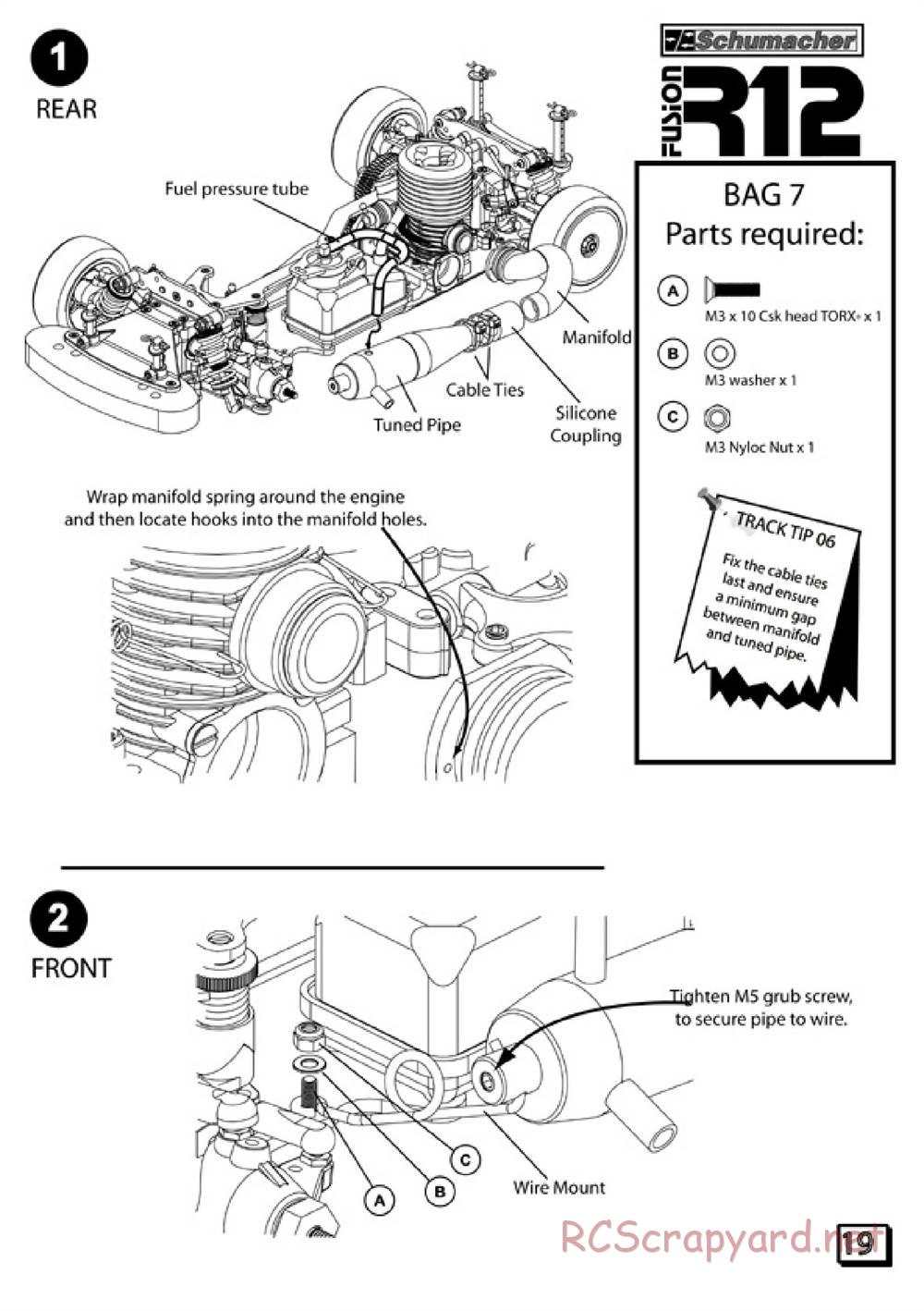 Schumacher - Fusion R12 - Manual - Page 21