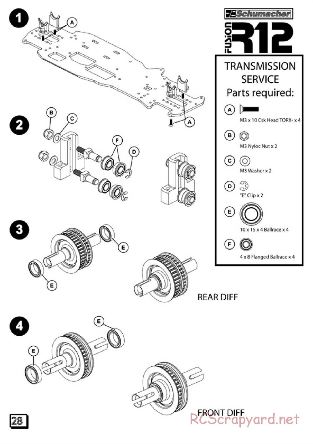 Schumacher - Fusion R12 - Manual - Page 29